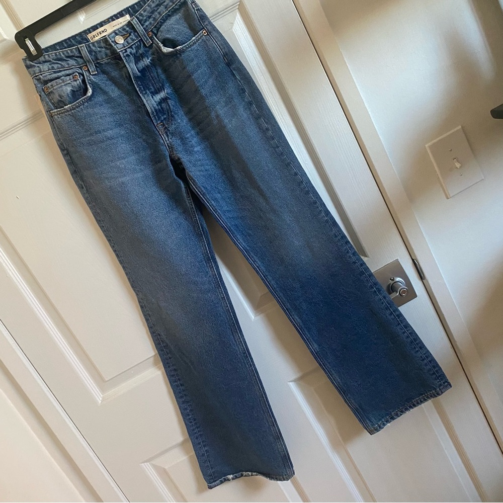 GRLFRND Blue Denim Jeans